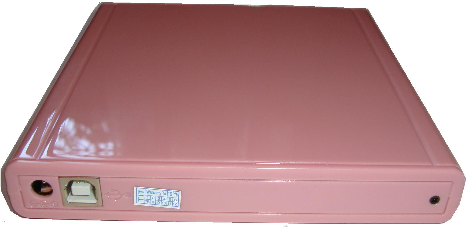 Гламурный Оптический привод Внешний DVD-RW USB 2.0 Panasonic Pink