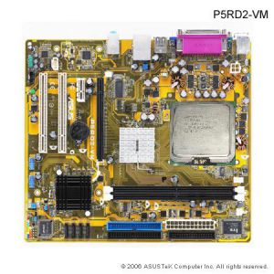 Набор ASUS P5RD2-VM S775 & P4 3.0 Ghz Hyper-Threading