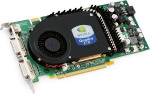 Видеокарта PCI-E 256Mb 256bit PNY Quadro FX 3450 2xDVI TV