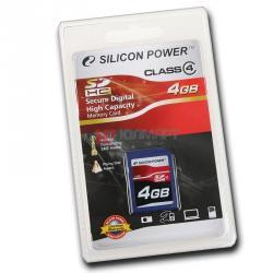 Карта памяти Silicon Power 4 GB SDHC Class 6 ― Интернет-магазин 361 / COMCON l.t.d