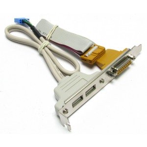 2 USB - Game Port