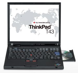 Ноутбук IBM ThinkPad T43 